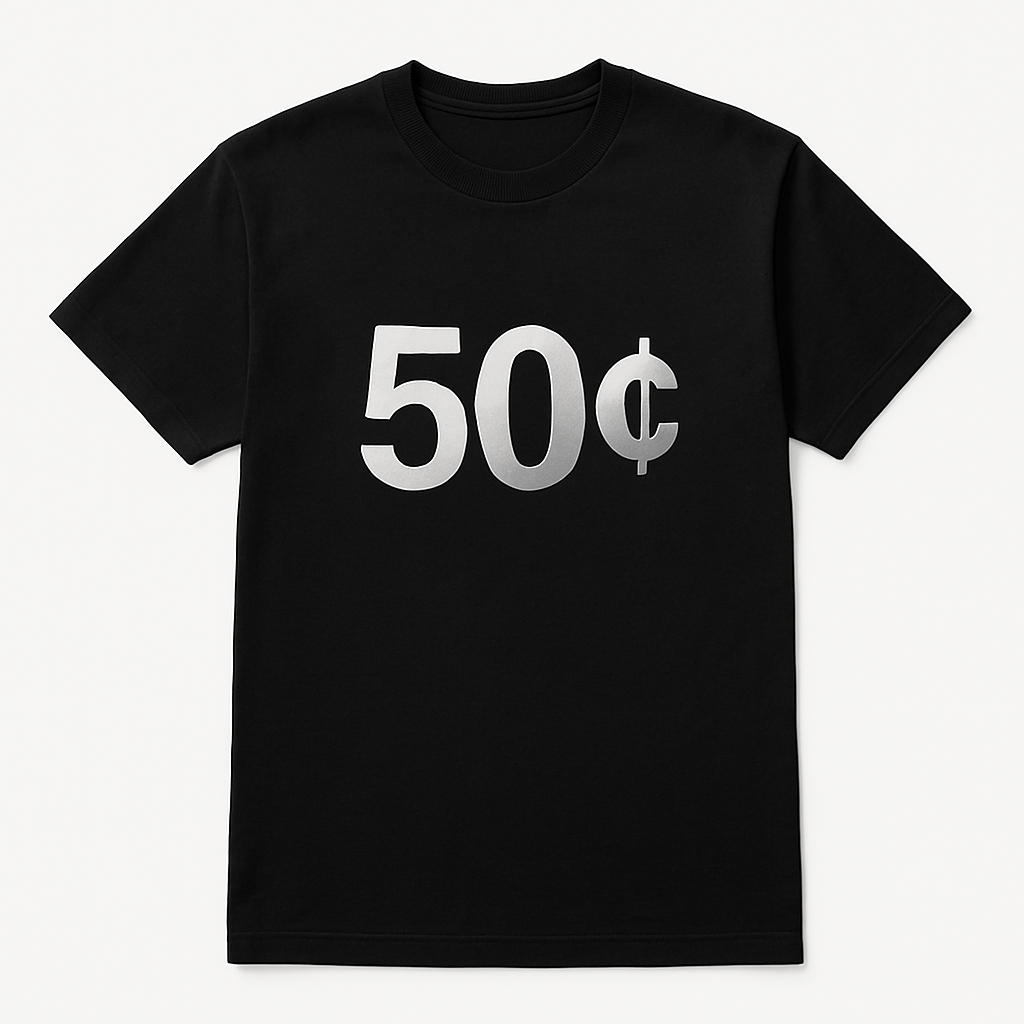 50-cents t-shirt